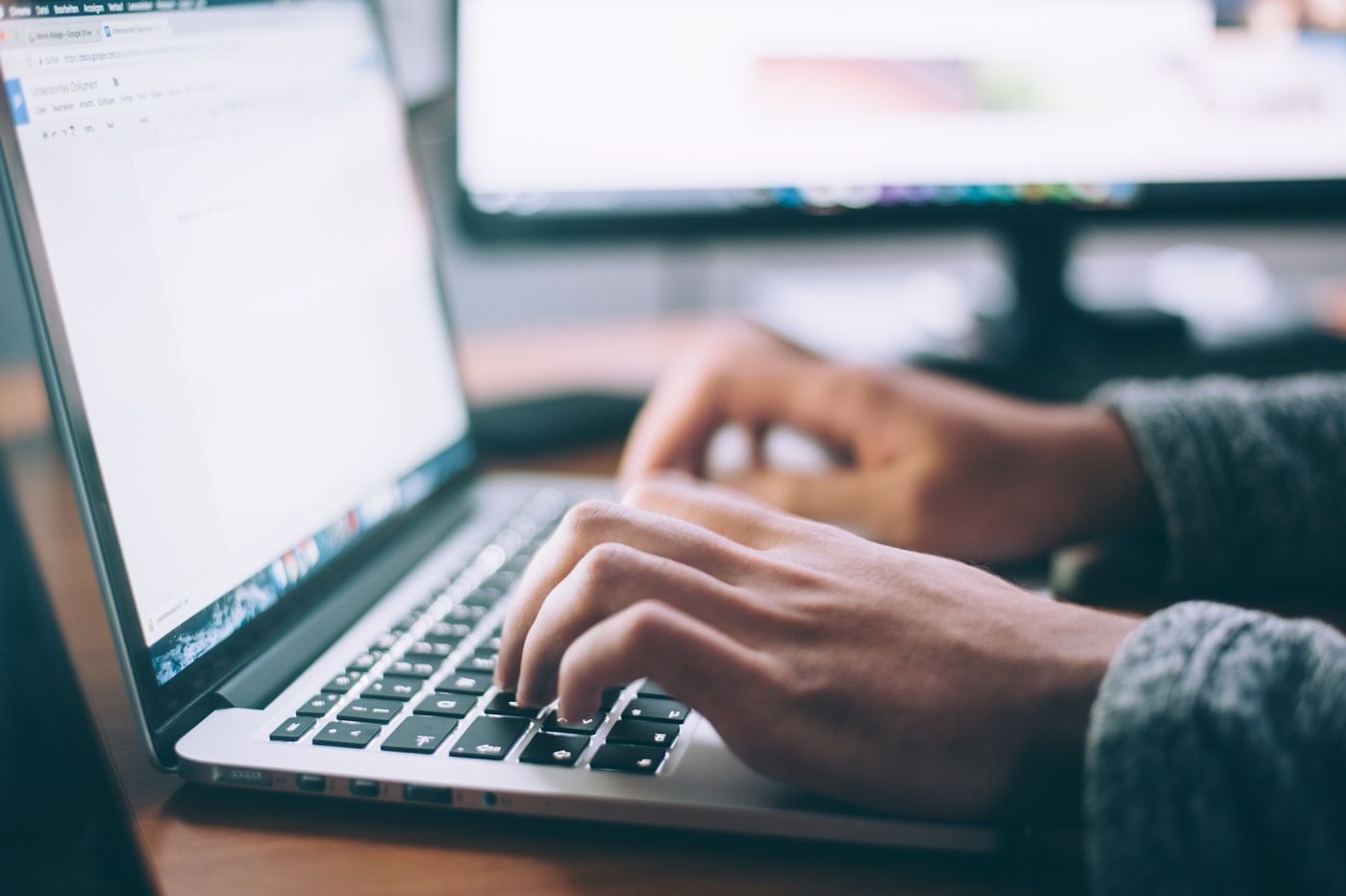 Arbeit an einer Website – NR Digital
